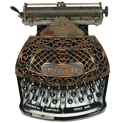 Read more about the article Ford Typewriter