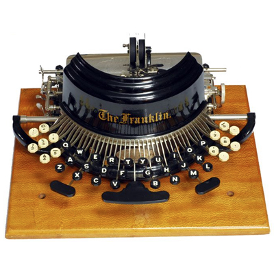 Read more about the article Franklin 2 Typewriter