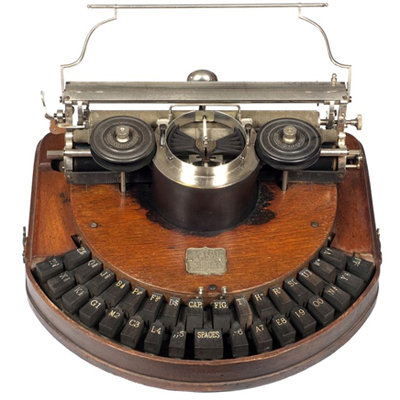 Read more about the article Hammond 1 Typewriter (mahogany)
