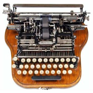 Image of the Munson 1 typewriter.