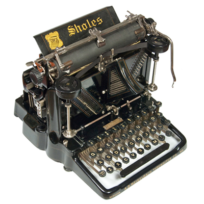 Read more about the article Sholes Visible Typewriter
