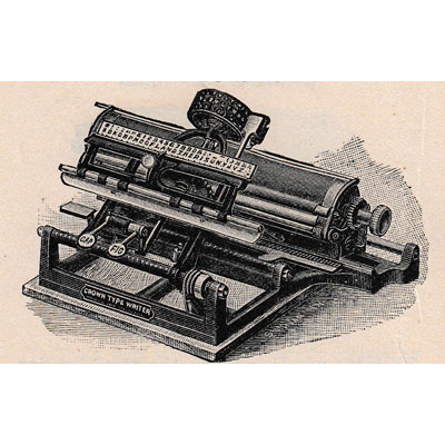 Read more about the article Crown Typewriter