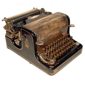 Photograph of the Granville Automatic typewriter.