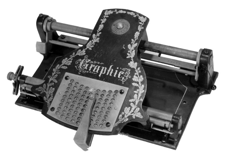 Graphic typewriter