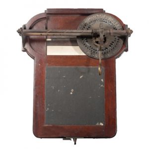 Photograph of the Hughes typewriter.