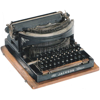 Read more about the article Jackson Typewriter