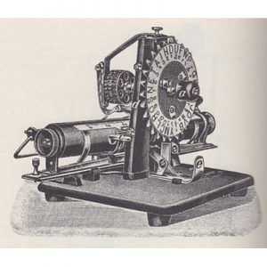 Photograph of the Niagara Typewriter.