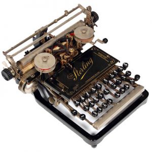 Sterling typewriter 1