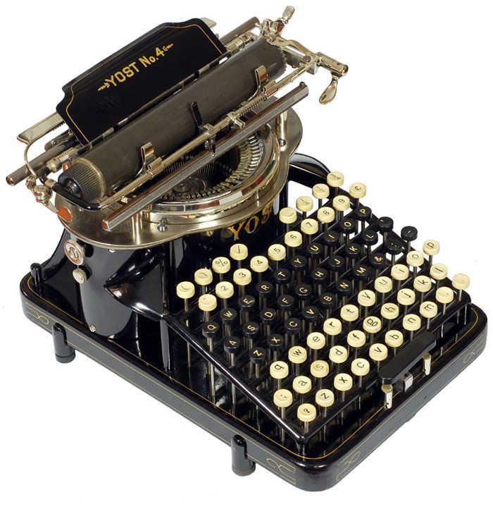 Yost 4 typewriter