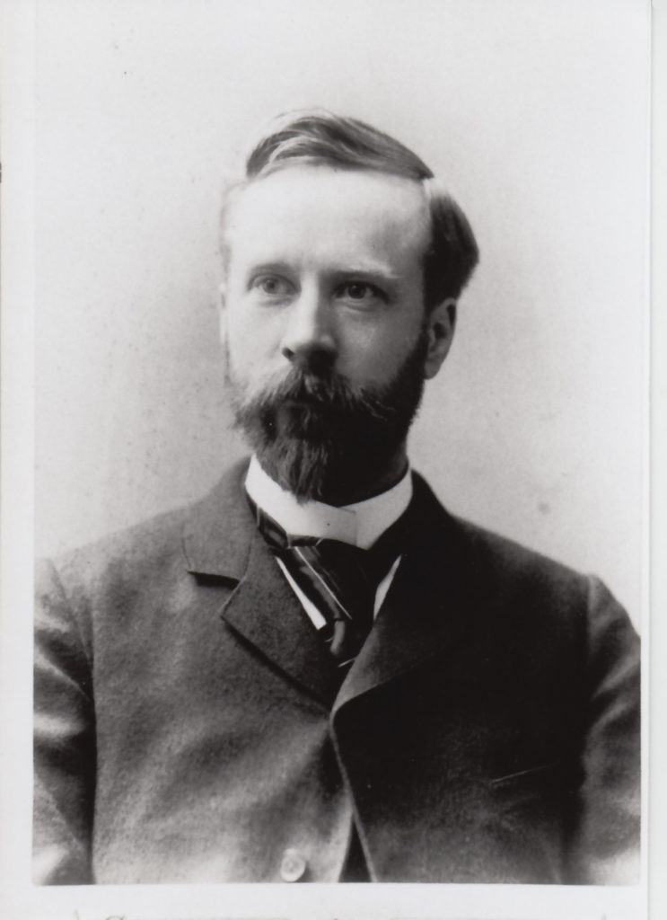 Picture of Wellington Parker Kidder, the inventor of the Franklin typewriter.