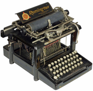 Photograph of the Remington 2 typewriter.