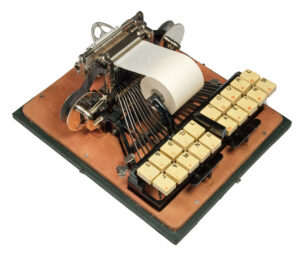 Stenophile shorthand typewriter.