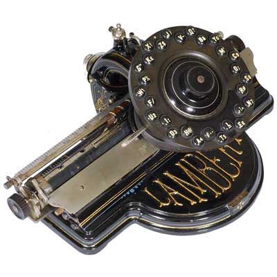 Read more about the article Lambert 1 Typewriter