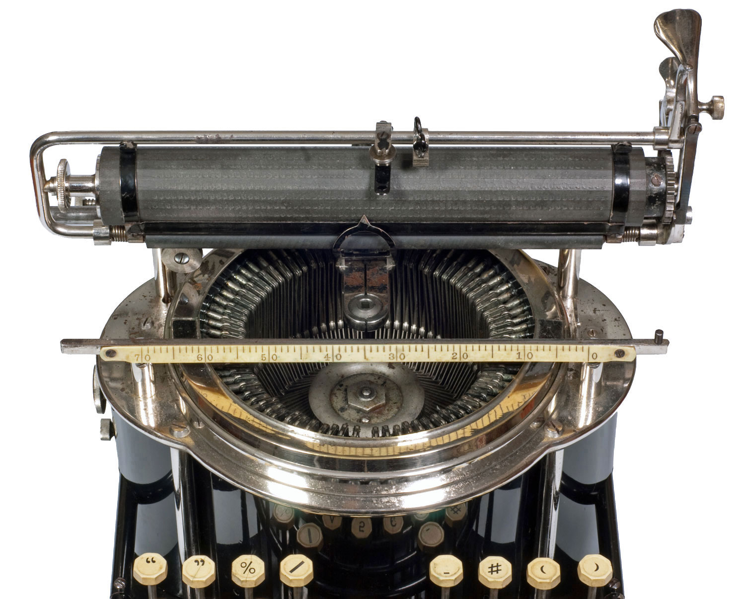 1895 Ad Yost Writing Machines No. 4 Typewriter Medals - ORIGINAL TFO1