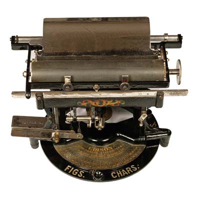 Read more about the article Edison Mimeograph Typewriter 1